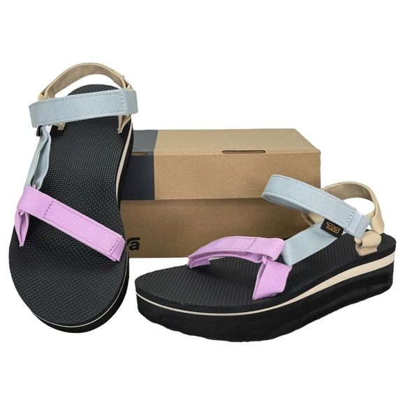 Teva Flatform Universal UNW Nylon Womens Sandals Size 11M - Picture 13 of 13